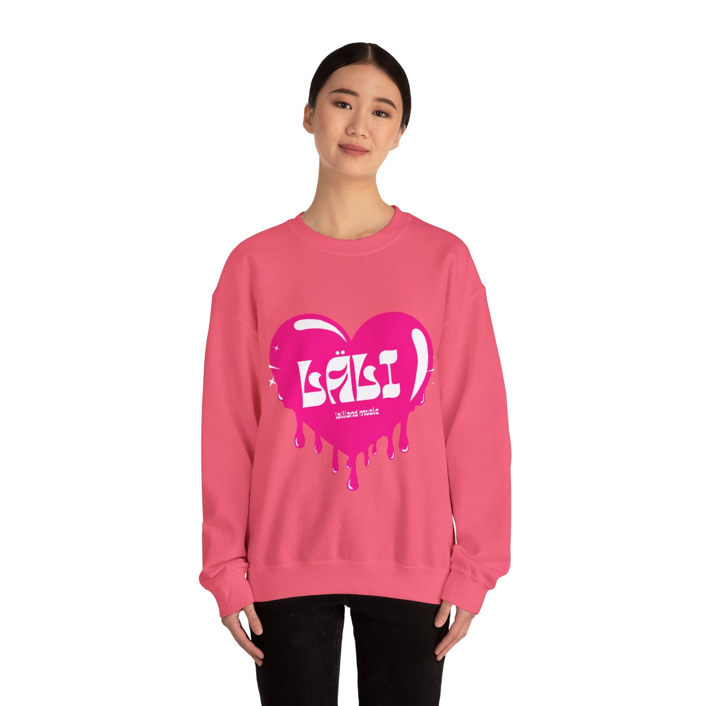 LÄLI Sweatshirt | EDM, cosmic, energy healing, plur, good vibes, compassion, loving frequency