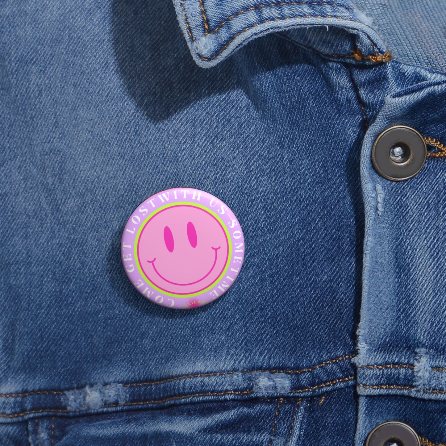 Custom Smiley Face Pin Buttons, Fun Accessories for Parties, Gifts for Friends, Mood Boosters, Joyful Additions to Bags