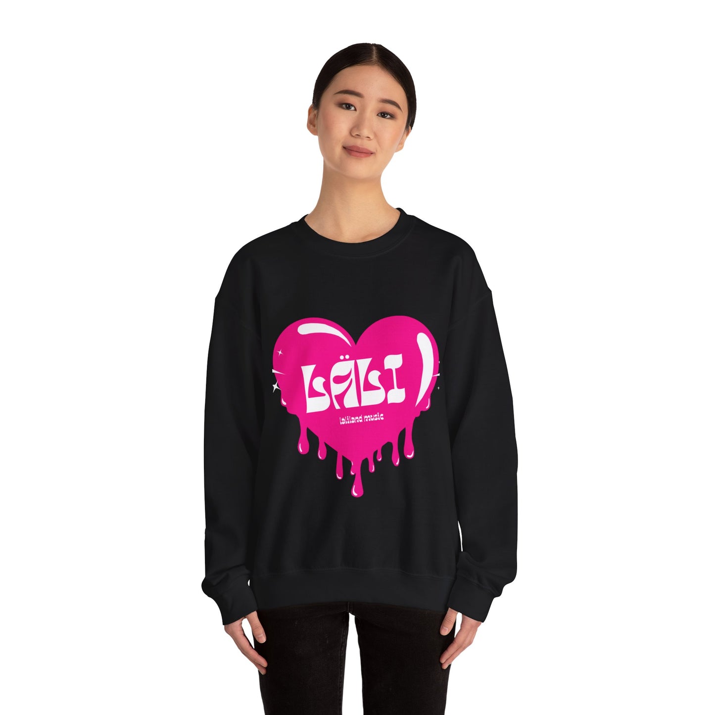 LÄLI Sweatshirt | EDM, cosmic, energy healing, plur, good vibes, compassion, loving frequency
