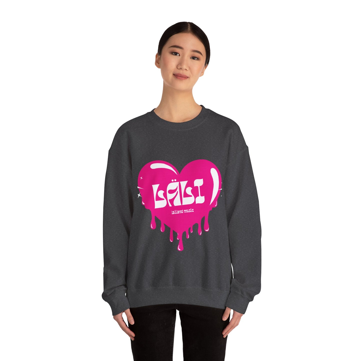 LÄLI Sweatshirt | EDM, cosmic, energy healing, plur, good vibes, compassion, loving frequency