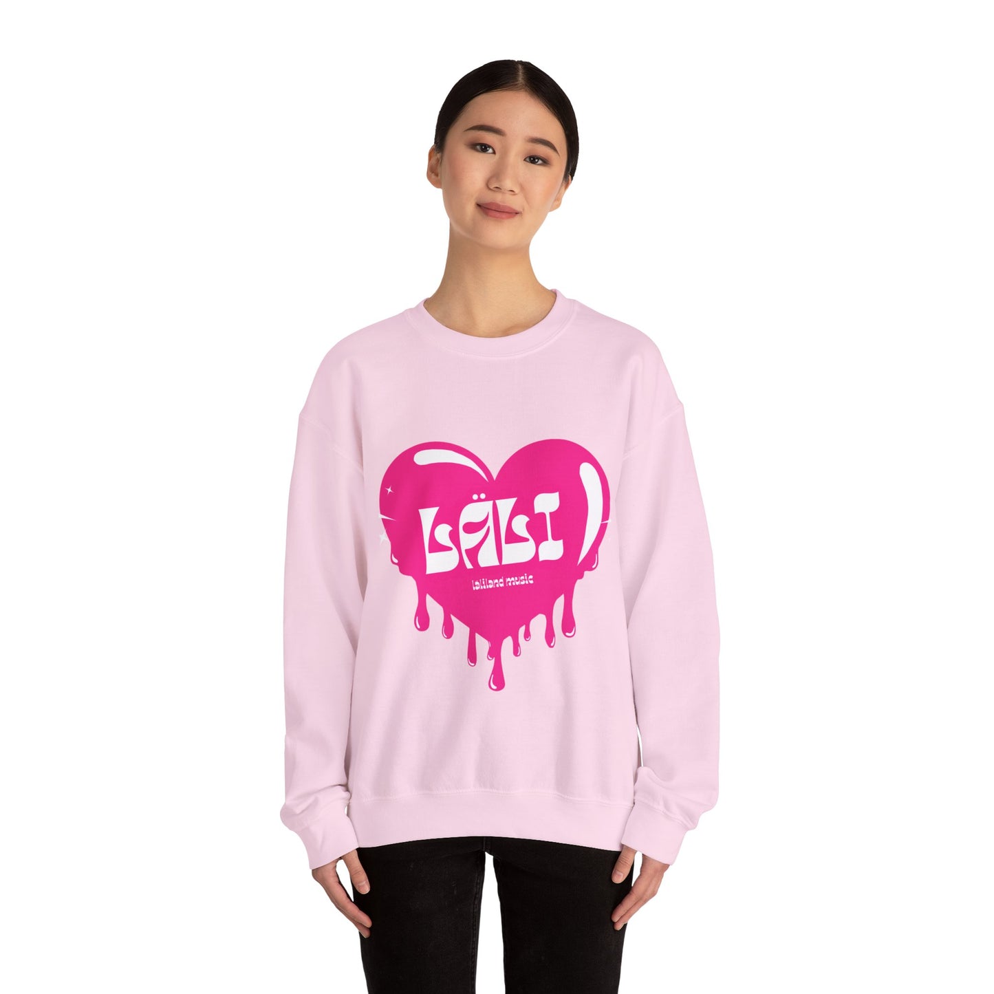 LÄLI Sweatshirt | EDM, cosmic, energy healing, plur, good vibes, compassion, loving frequency