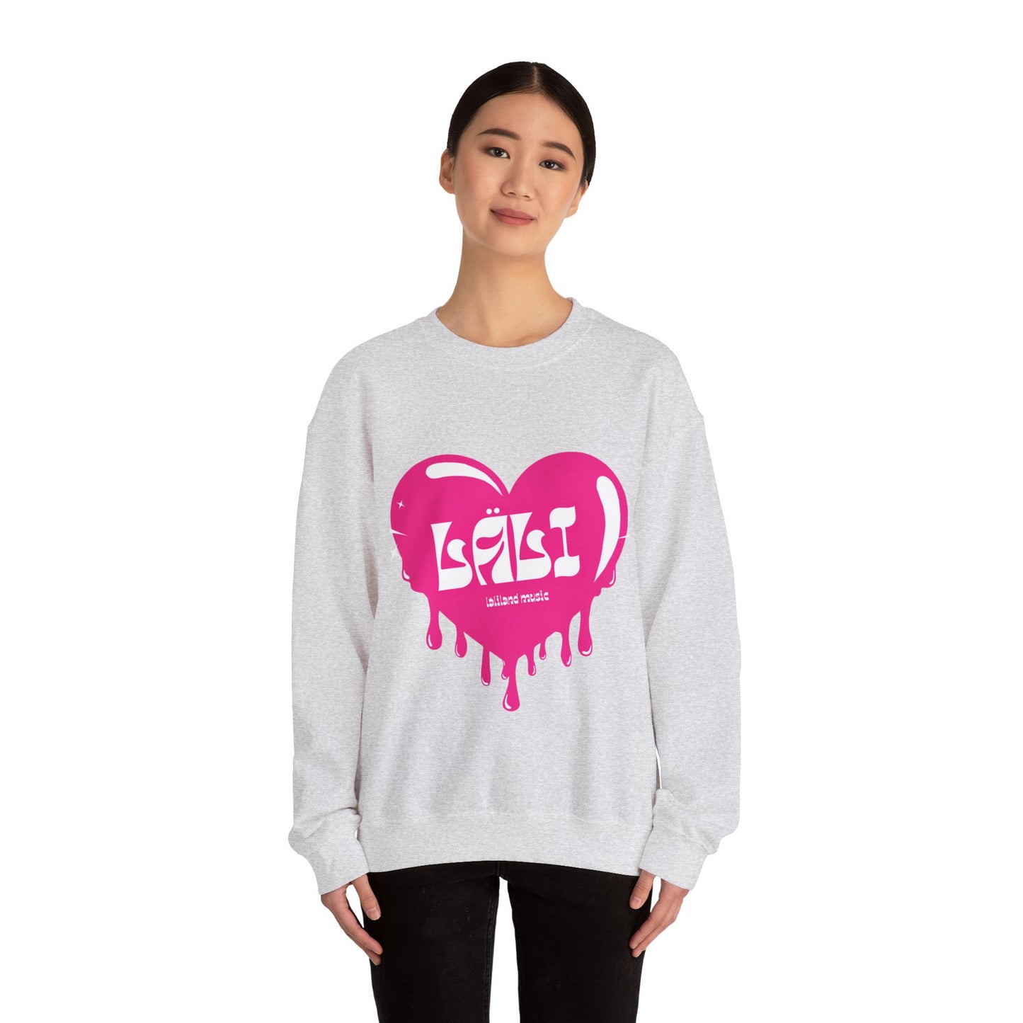 LÄLI Sweatshirt | EDM, cosmic, energy healing, plur, good vibes, compassion, loving frequency